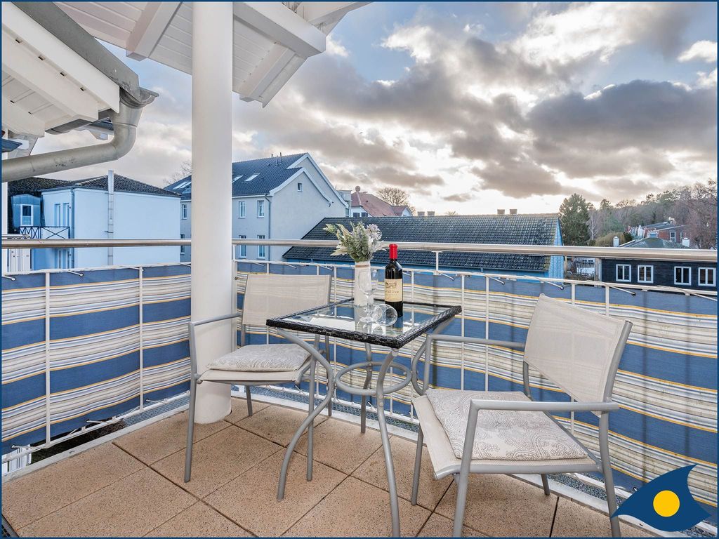 Balkon mit Sitzgelegenheiten