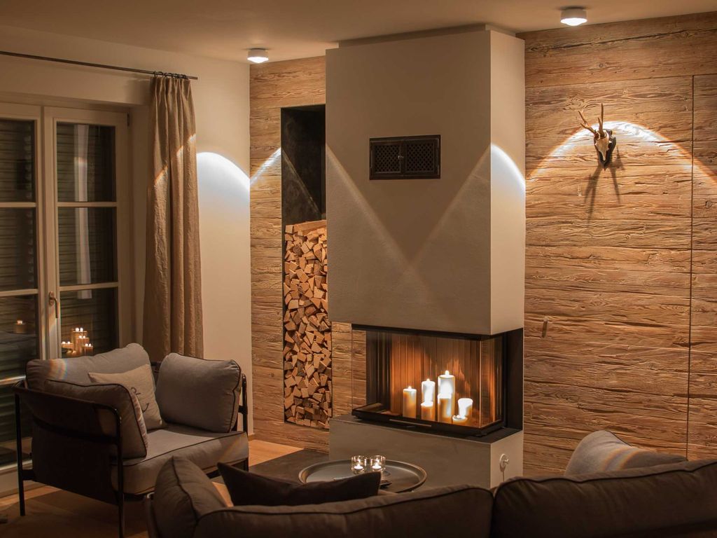 SeeSuite, Wohnzimmer mit Kamin