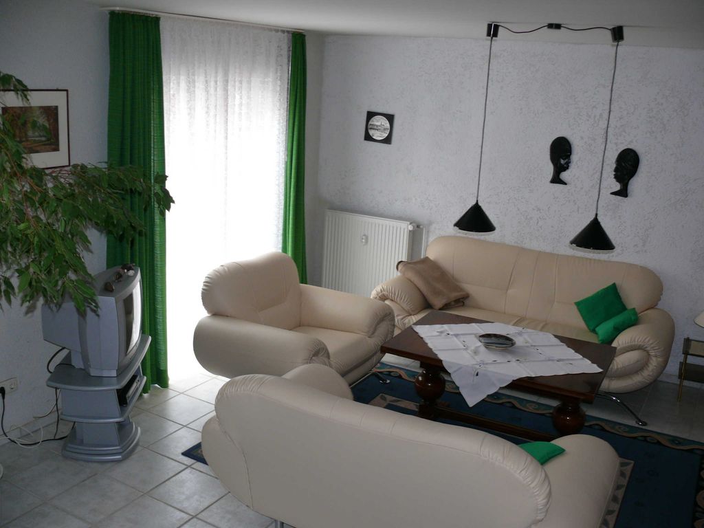 Ferienwohnung Grün Wohnbereich