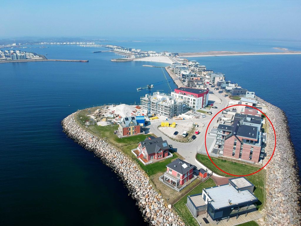 Komfort-Ferienwohnung Wellenbrecher mit Meerblick in Olpenitz an der Schlei / Ostsee