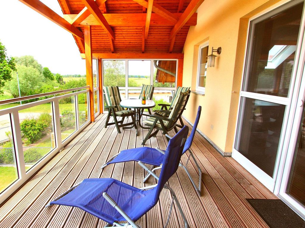 Balkon des Hauses