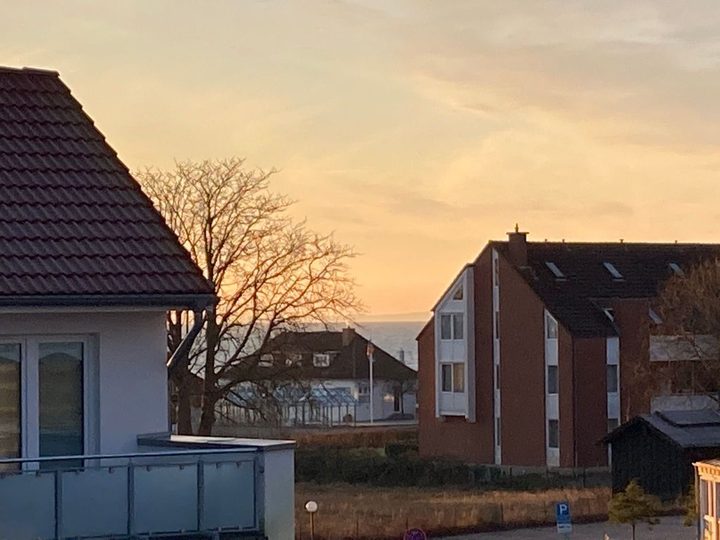 Blick vom Balkon