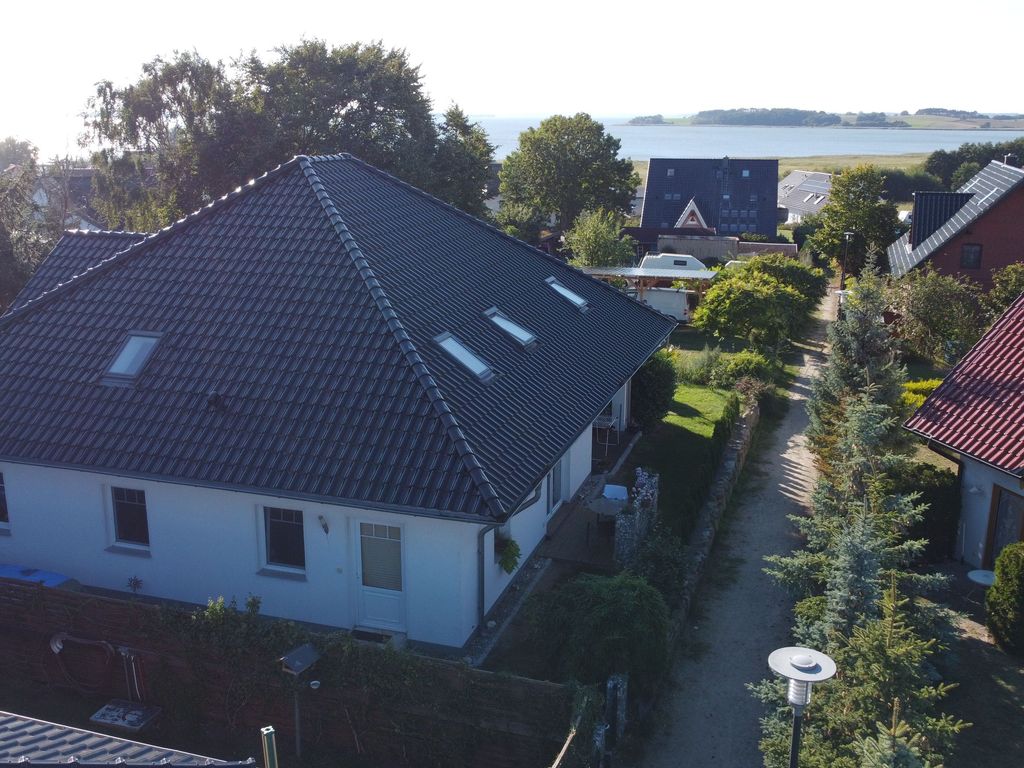 Entfernung zum Achterwasser