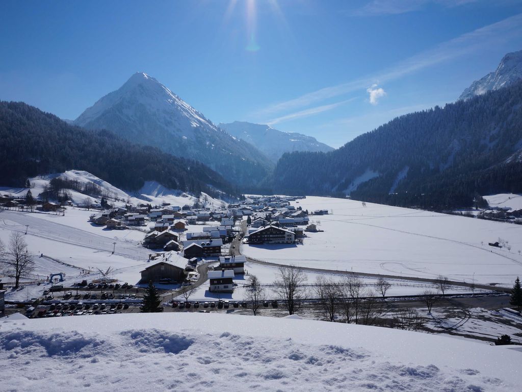 Blick auf Schoppernau