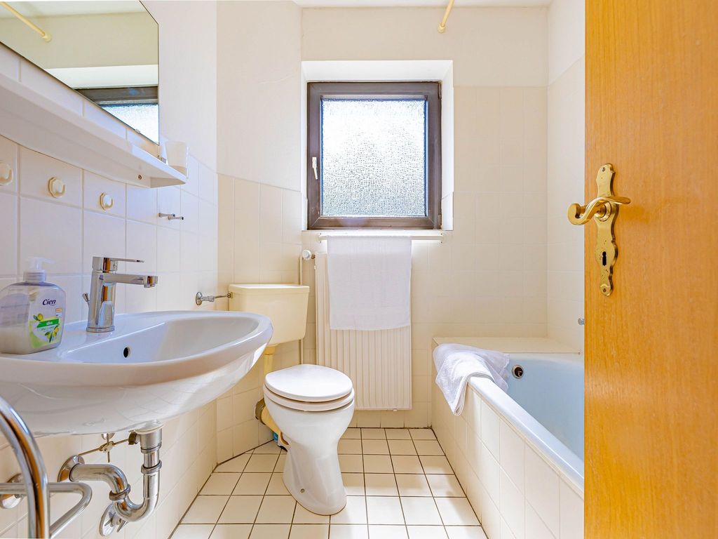 Dusche in der Badewanne