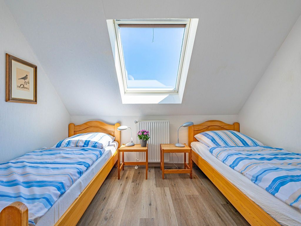 Schlafraum mit 2 Einzelbetten