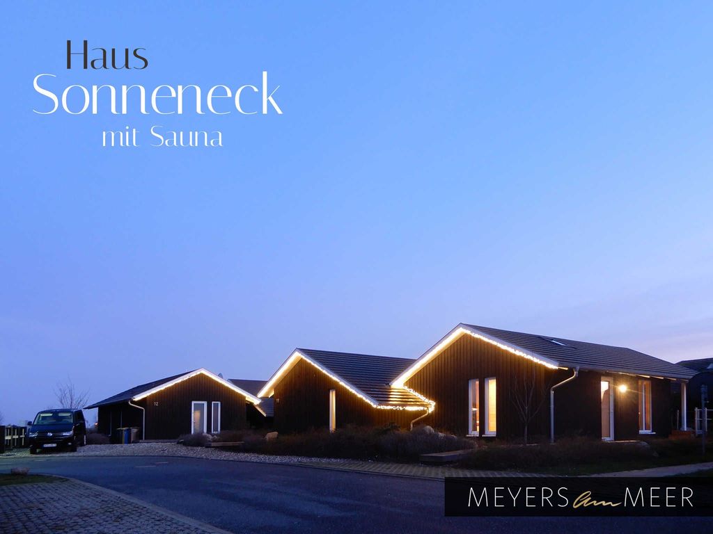 Skandinavische Holzferienhäuser am Meer - Deutschland - modern - stilvoll - Wismar - Ferienwohnung - mit Sauna - Netflix - Weihnachten - Besuchen Sie uns auf Meyers am Meer