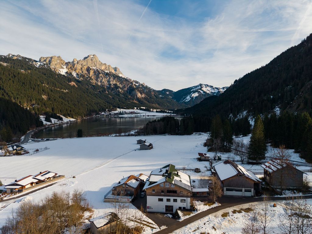 Braito´s Seaside Lodges im Winter aus der Vogelperspektive