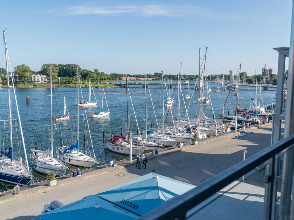 Blick vom Balkon