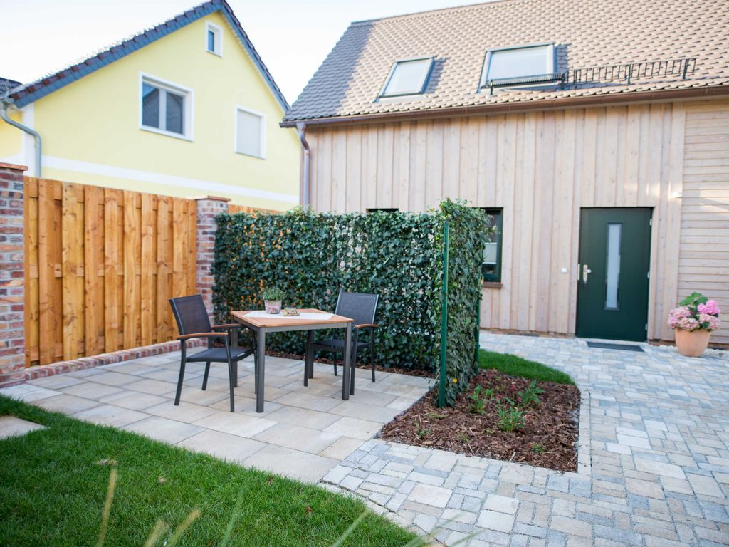 Blick auf die Ferienwohnung
