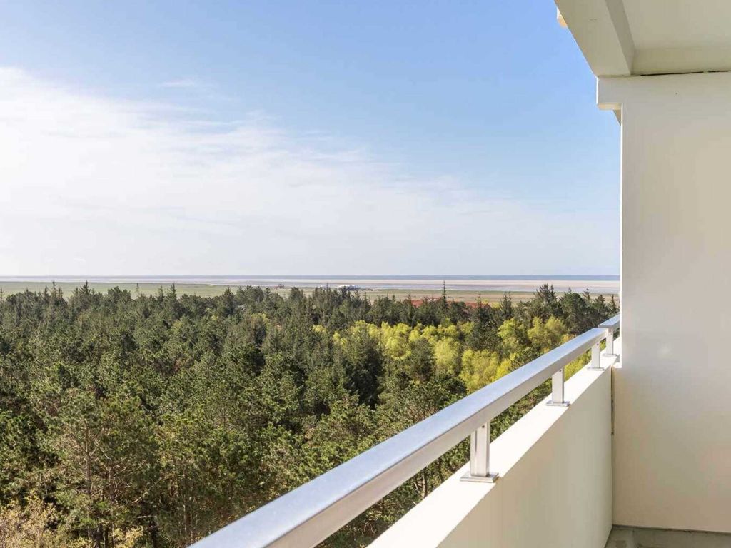 Balkon mit Meerblick - St Peter Ording Bad, Haus Atlantic, Wohnung 148