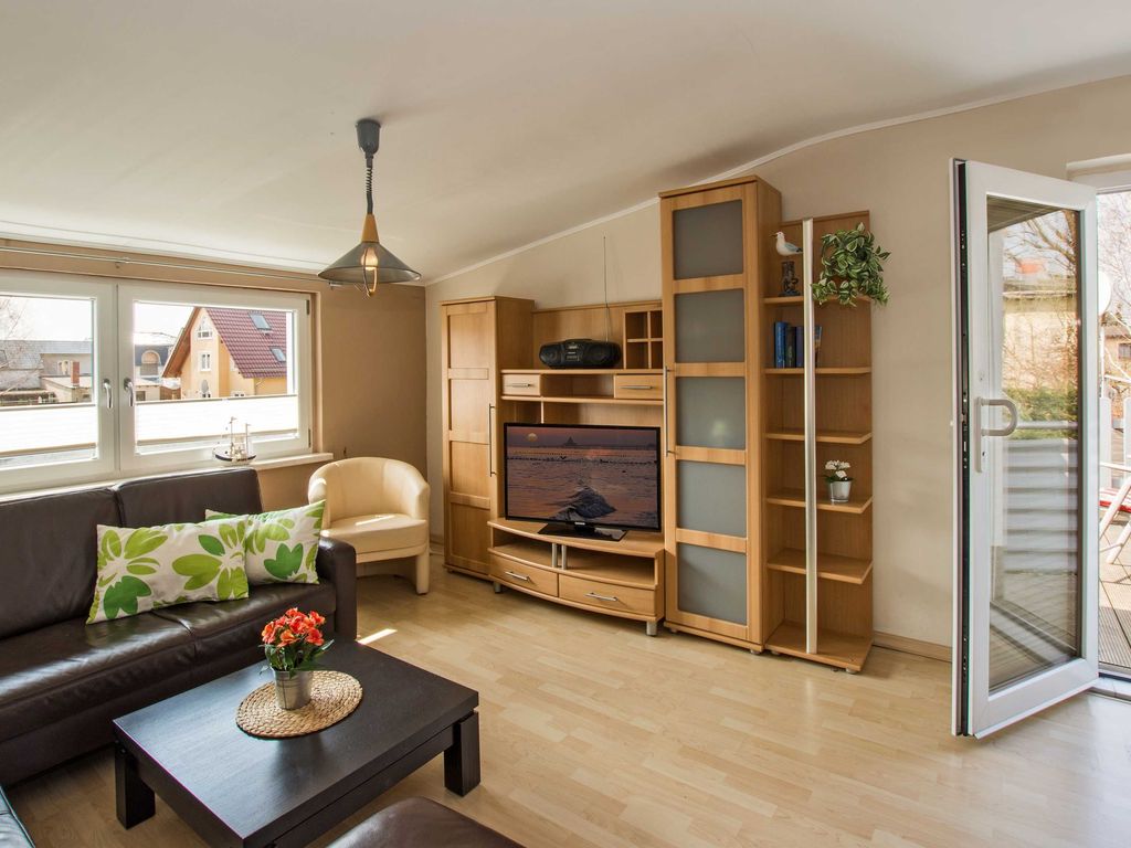 Wohnzimmer mit TV
