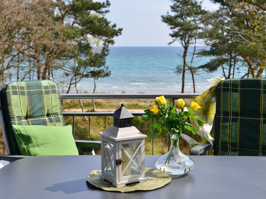 Ausblick vom Balkon