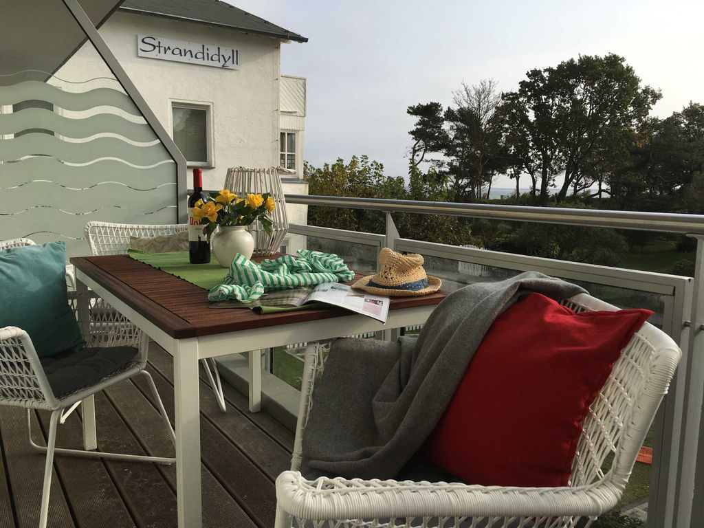 Balkon mit Meerblick