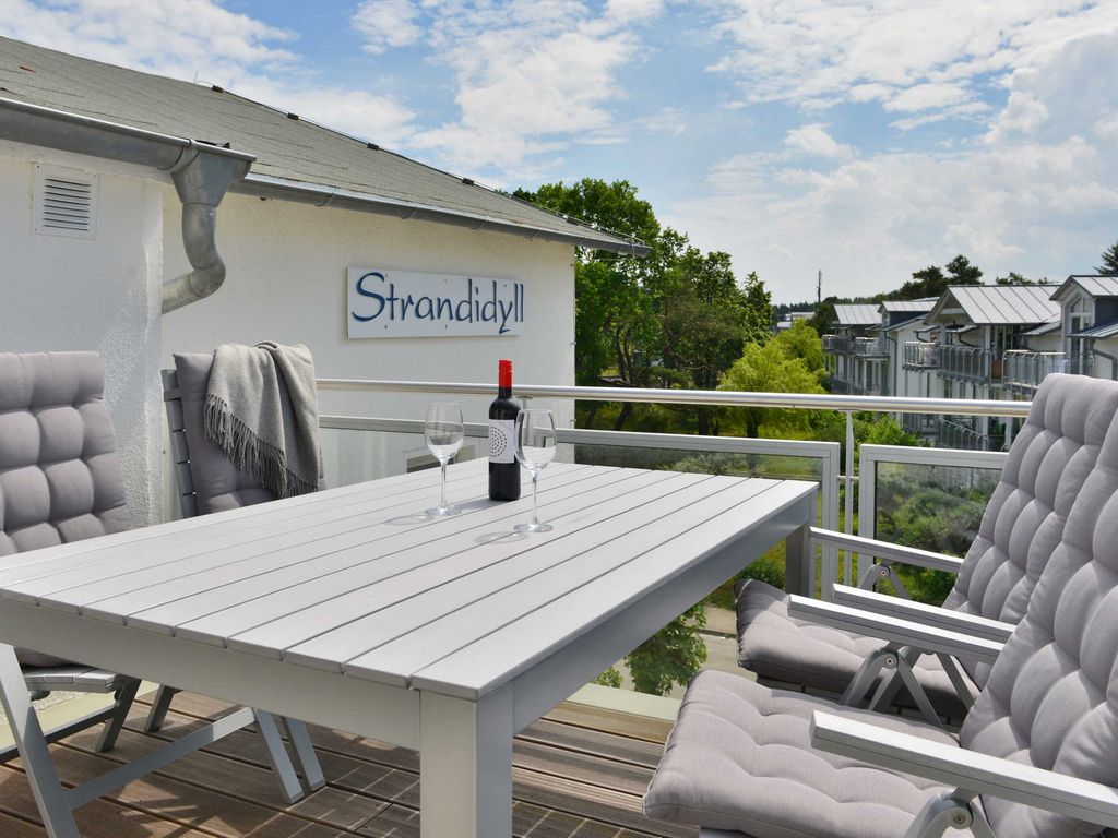 Südbalkon mit Aussicht