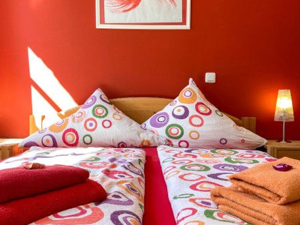 Schlafzimmer Ferienwohnung Augenweide