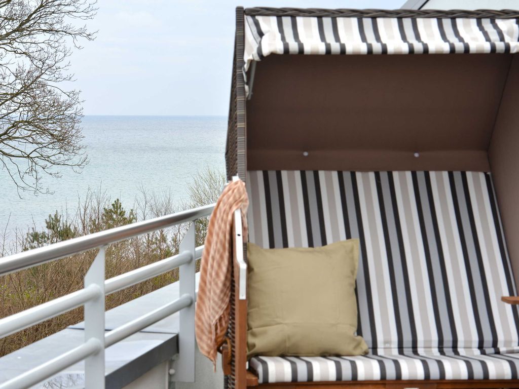 Dachterrasse mit Strandkorb