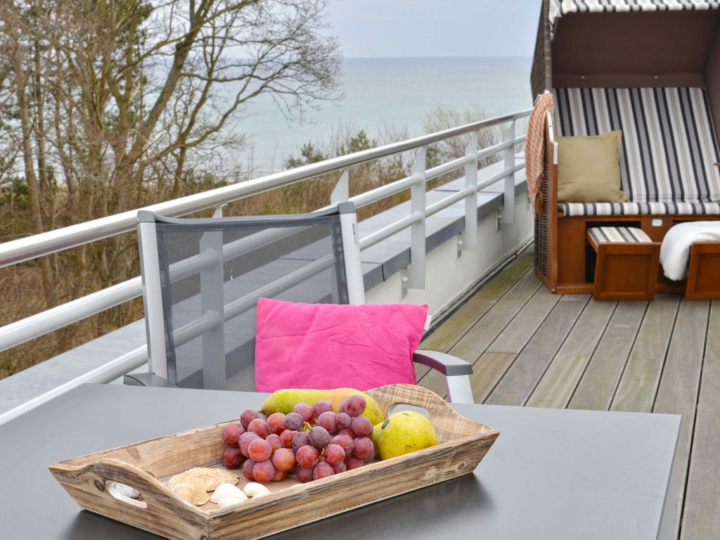Dachterrasse mit Meerblick