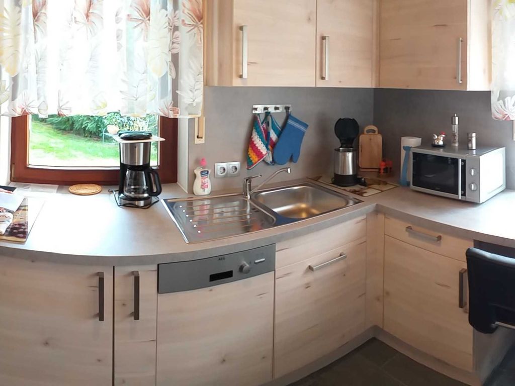 Küche in Panoramaansicht