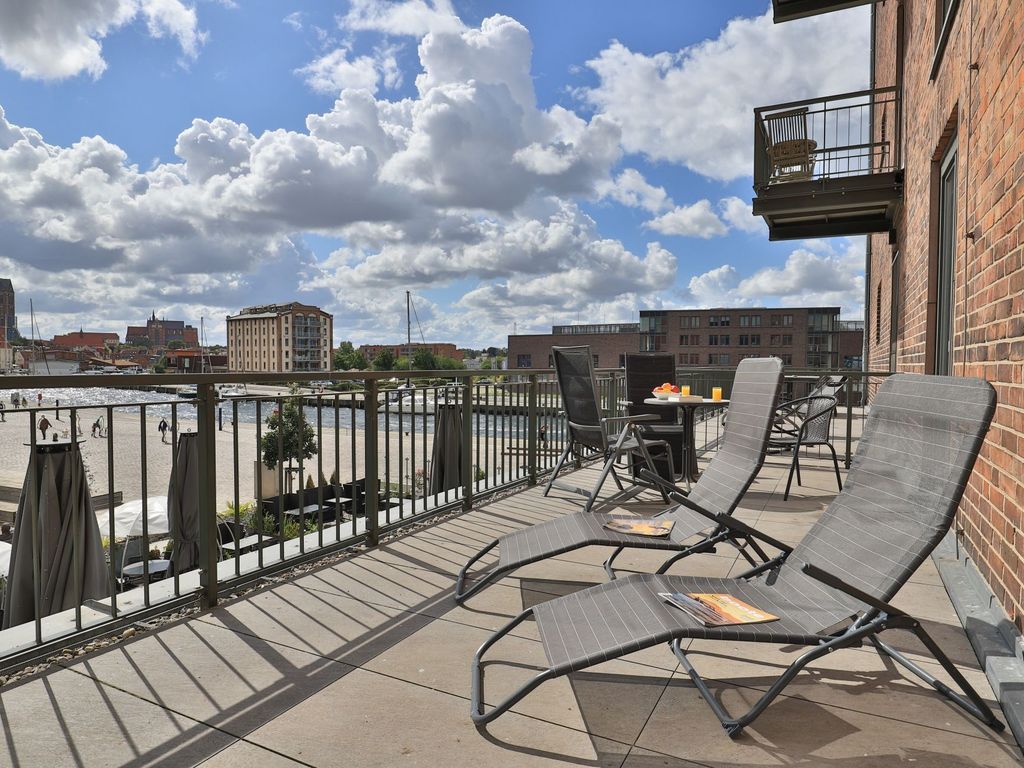 Ohlerich Speicher App. 02 - Blick auf die große Terrasse