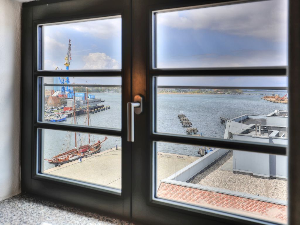 Ohlerich Speicher App. 41 - Blick aus dem Fenster auf das Wasser