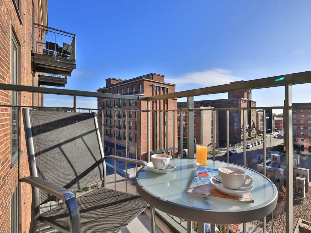 Ohlerich Speicher App. 24 - Blick vom Balkon und die Umgebung