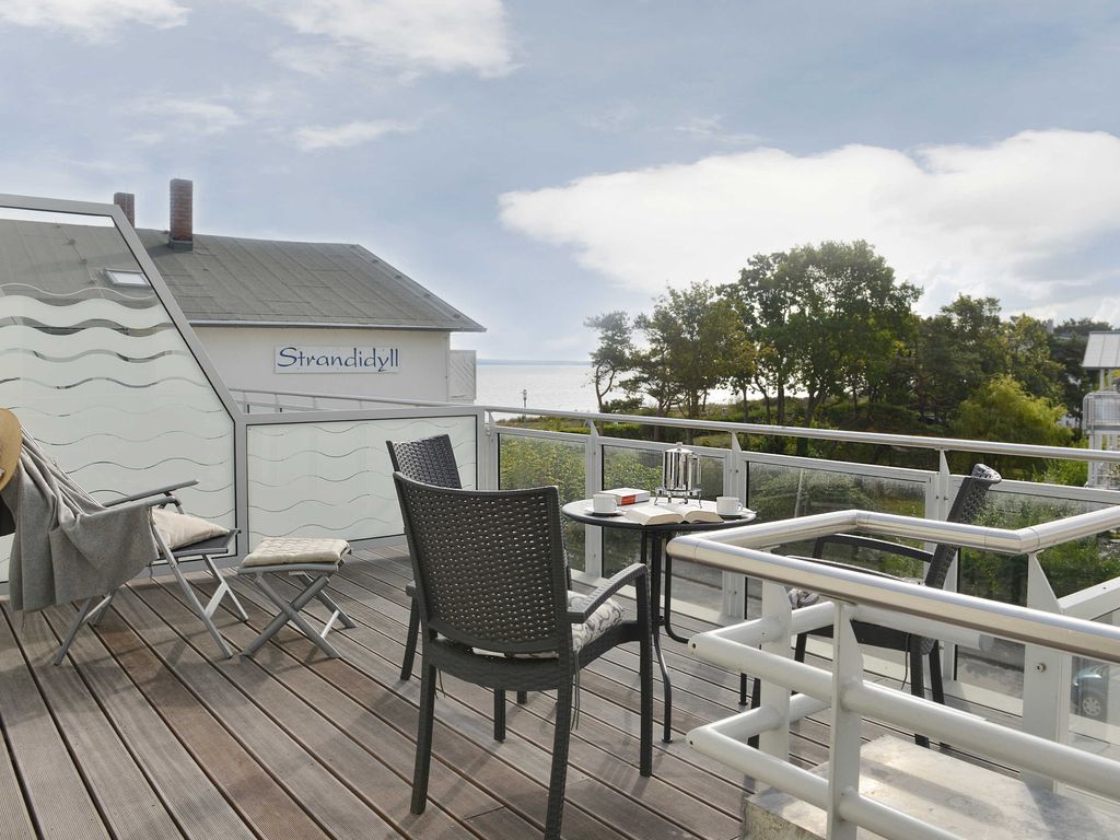 Dachterrasse mit Relaxmöbeln