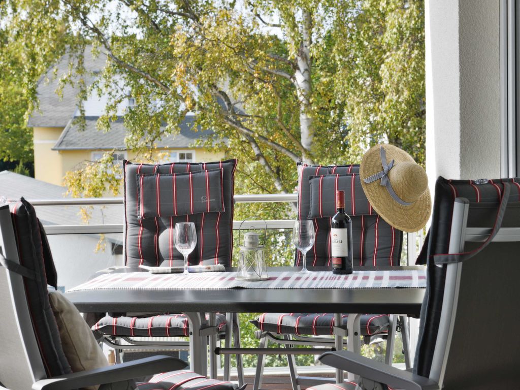 gemütlicher Balkon