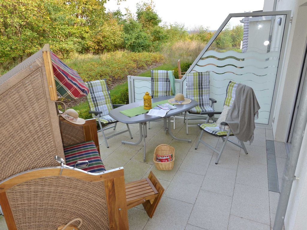 Terrasse direkt hinter der Düne