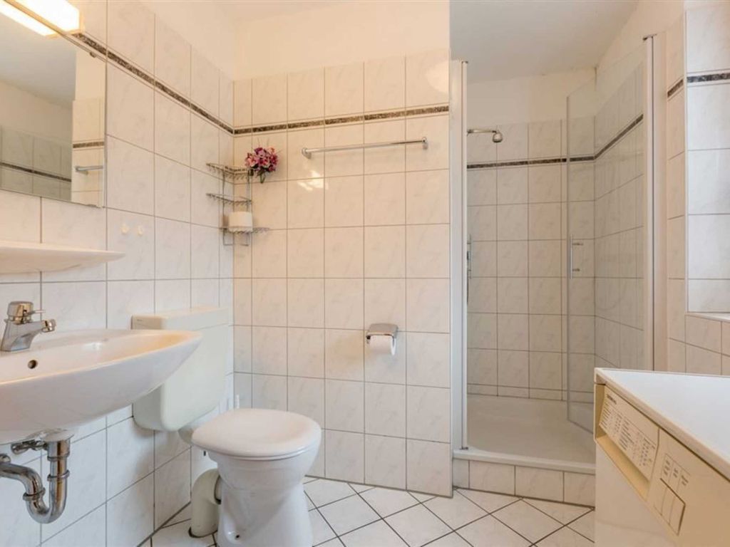 Badezimmer - Wohnung Seebuell, Achter de Dünen 2, St. Peter-Bad