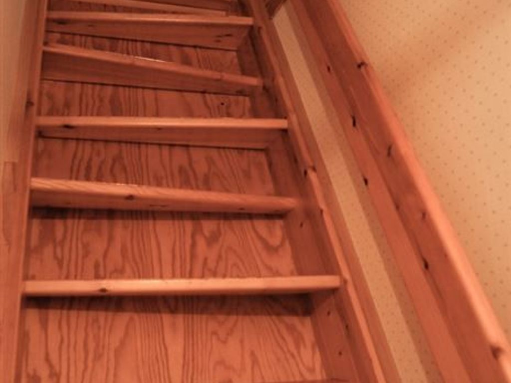 Treppe zum 2. Schlafzimmer