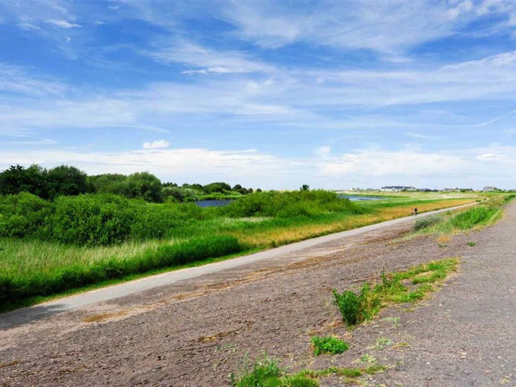 Umgebung - den Nordseedeich vor der Haustür haben