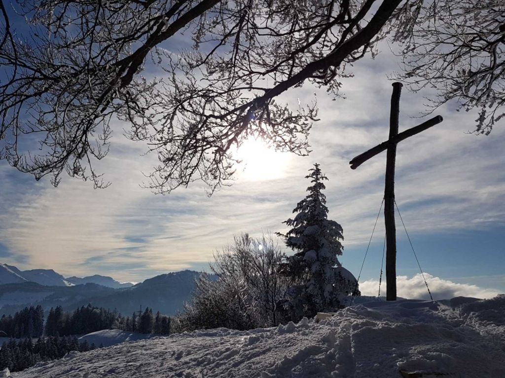 Gipfelkreuz des Brüggelekopfs