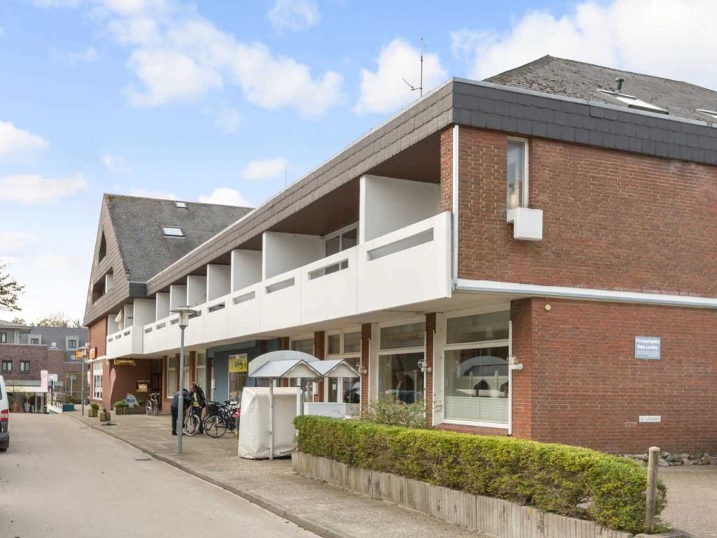 Nordostansicht Haus Loreley, Im Bad 37, St. Peter-Bad, Ferienwohnungen SPO