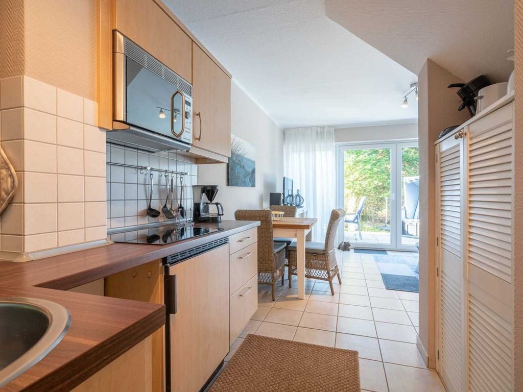 Küche - St Peter Ording Dorf, Ferienhaus Groener Weg 9, Wohnung 1 Duenensonne EG
