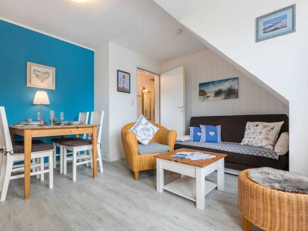 Wohnzimmer - St Peter Ording Bad, Haus Colonia, Wohnung 7 Seehundskoje