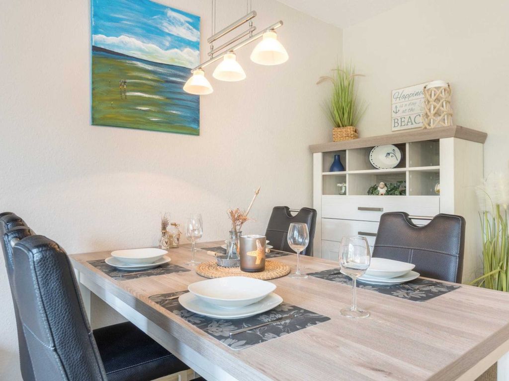 Essbereich im Wohnzimmer