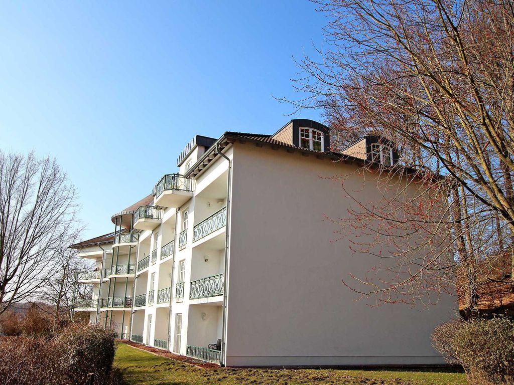 Zugang direkt vom Appartementhaus zum Wald/Strand