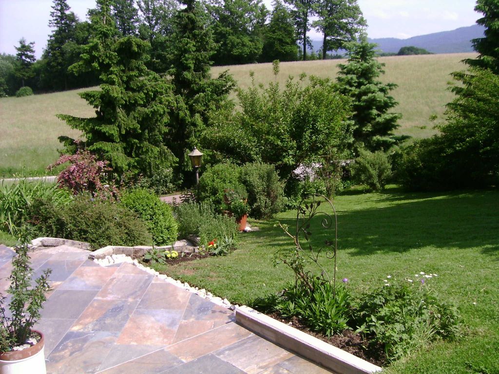 Terasse mit Garten