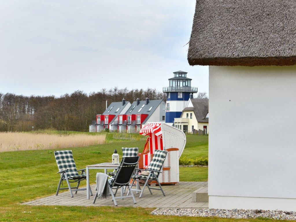 Sonnenterrasse mit Boddenblick