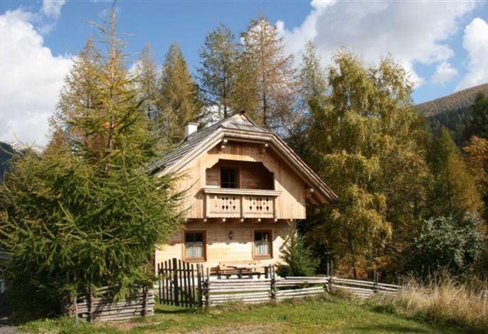 Öko-Holzblockhaus