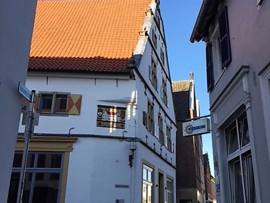 Blick auf das Haus von der Rosenstraße