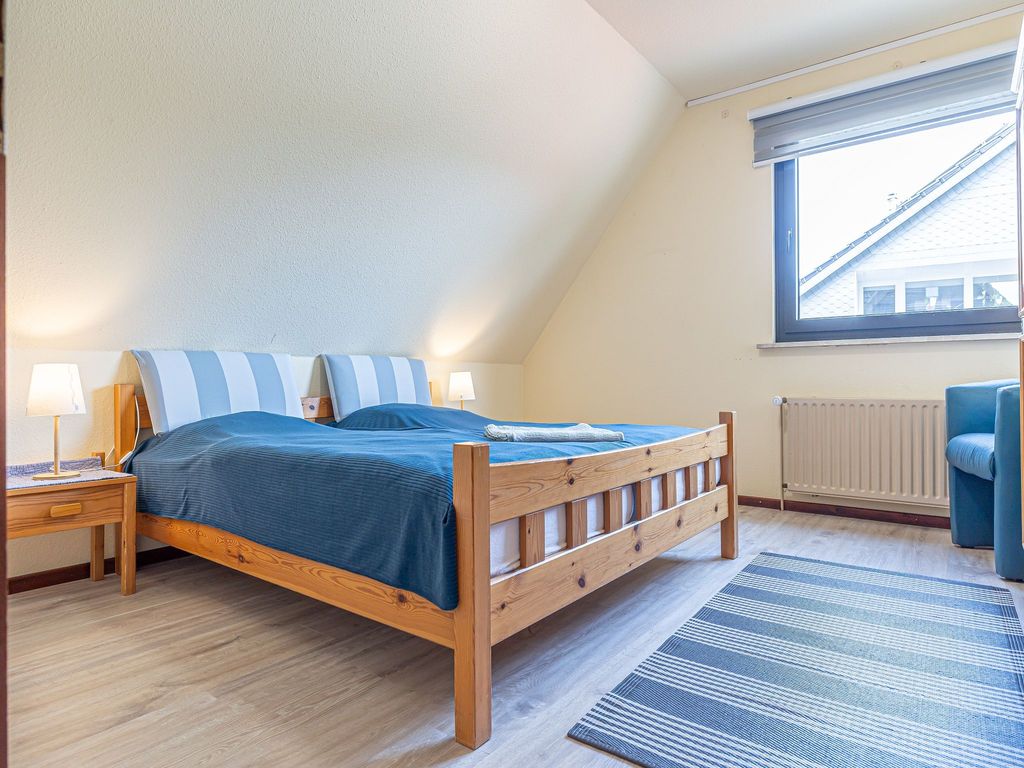 1 seperater Schlafraum mit Doppelbett