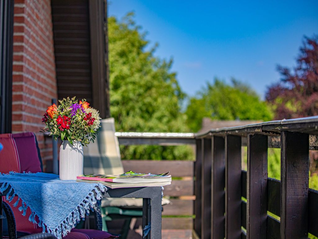 Balkon von der Ferienwohnung Strandweg