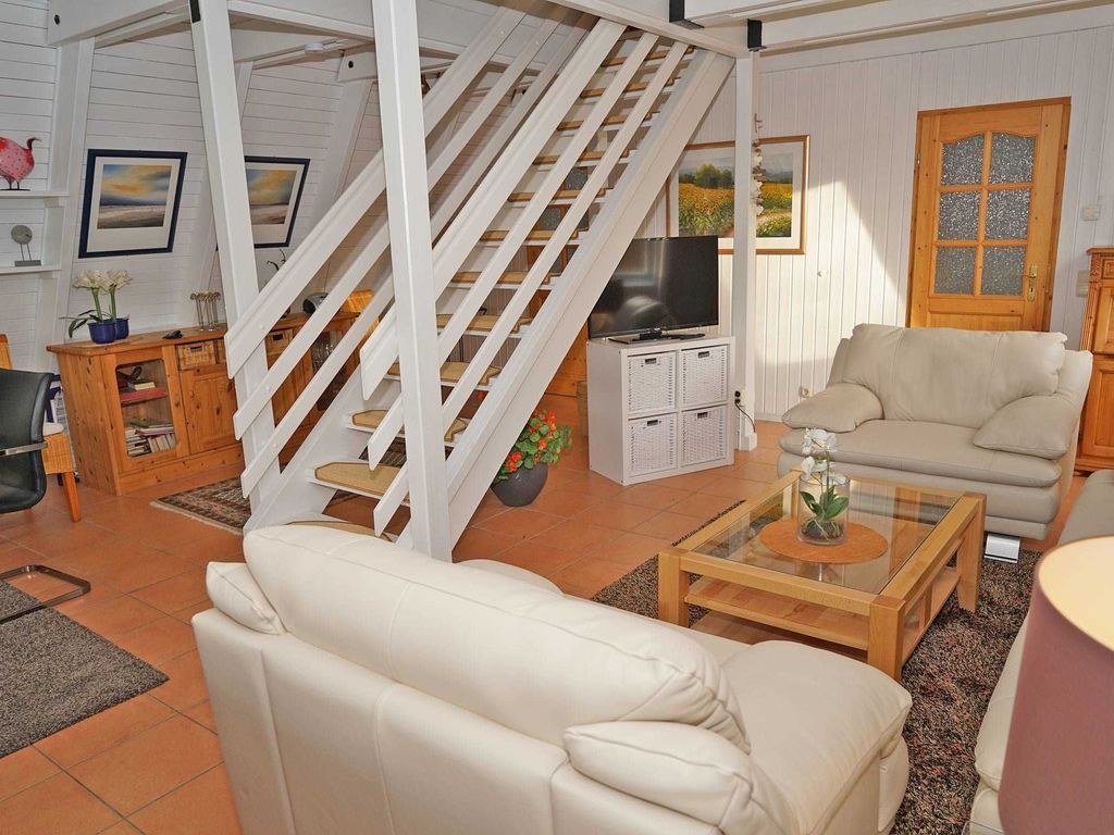 Treppe zur oberen Etage