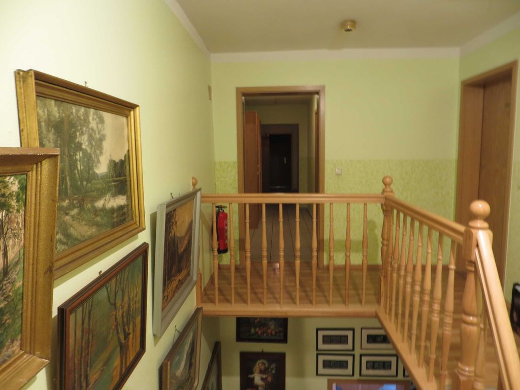 Blick in Richtung der Zimmer