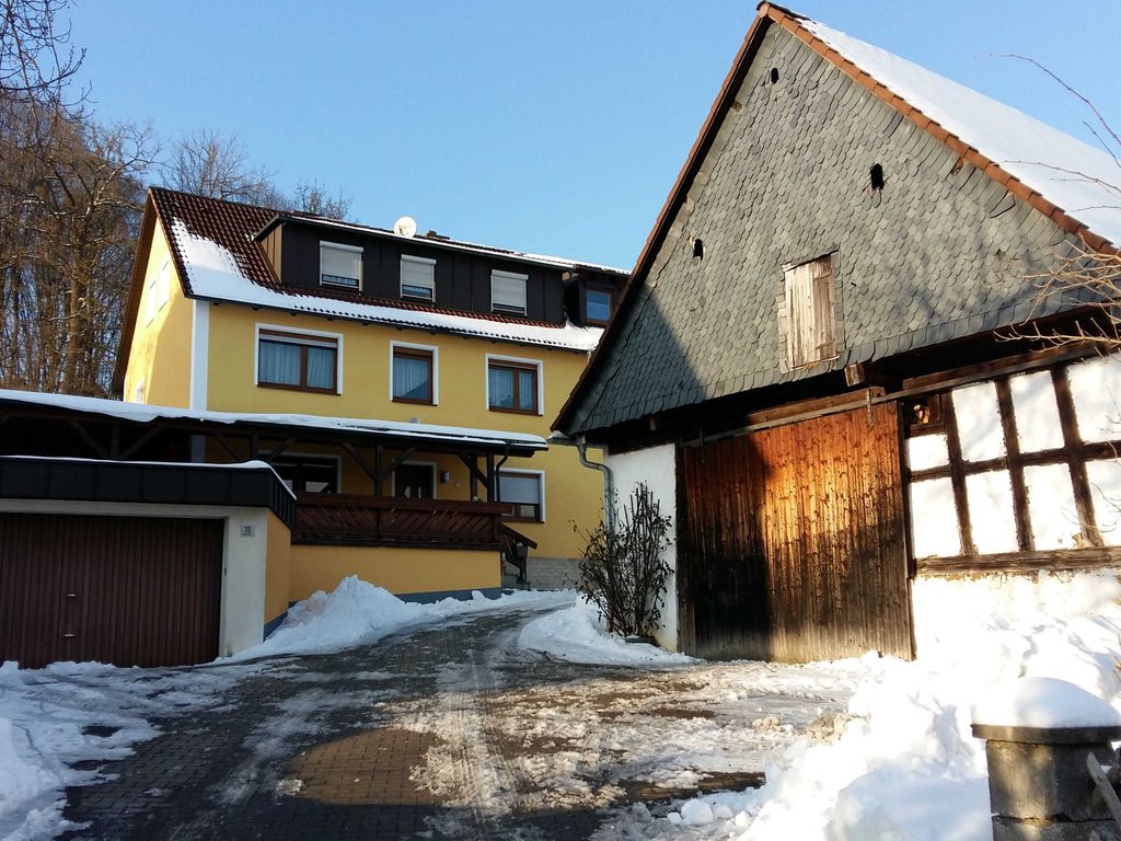Haus Burgblick im Winter