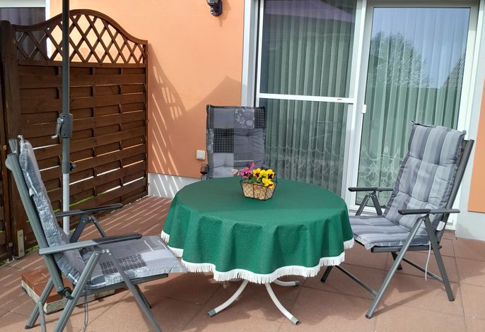 gemütlich Verweilen auf der Terrasse