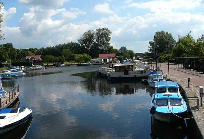 Blick auf Wasser