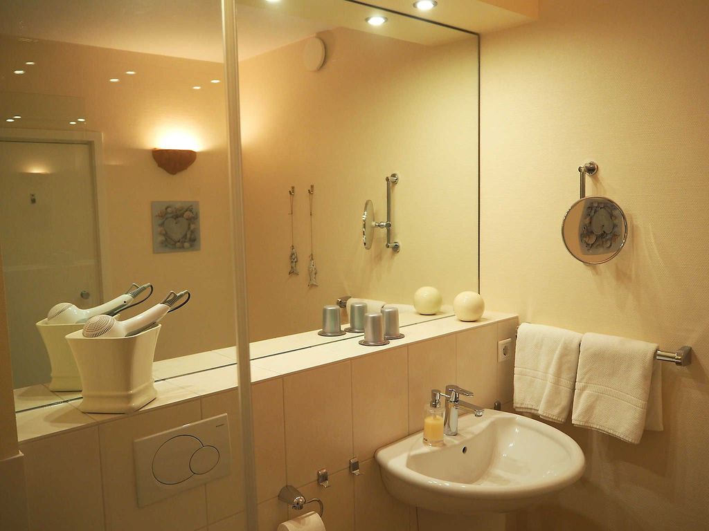 Das Badezimmer.